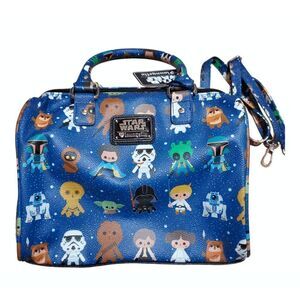 Loungefly Star Wars Characters OG HEART LOGO rare barrel purse